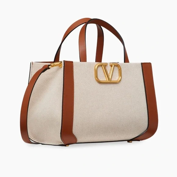 Valentino VLogo Signature Small Canvas Bag - Picture 3 of 7